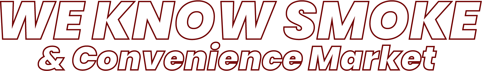 We Kn0w Smoke And Convenience Market Logo
